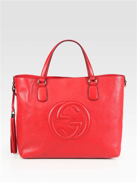 red Gucci purse review